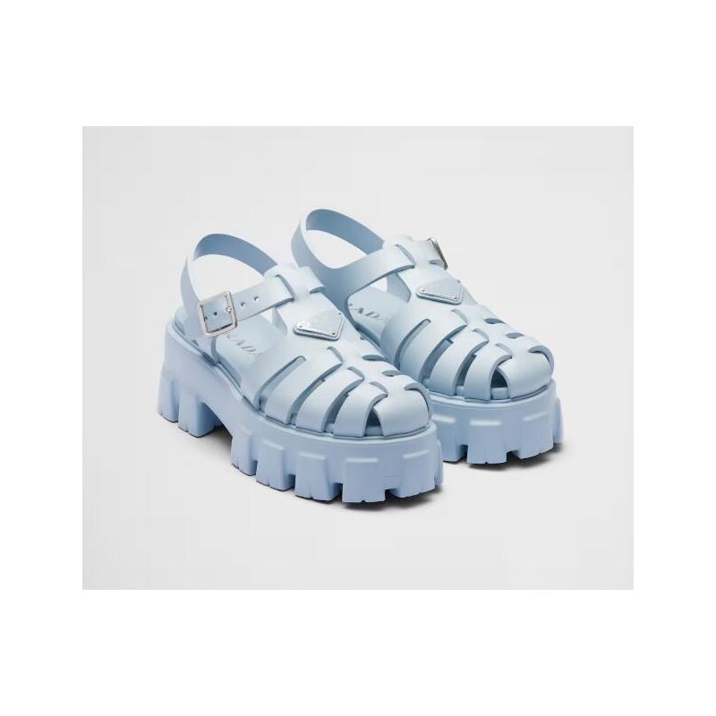 Prada Rubber Monolith sandals ,  35-41