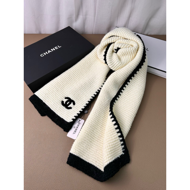 Chanel cashmere scarf