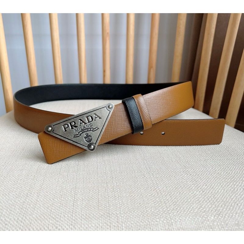 Prada Saffiano Belt 3.5cm