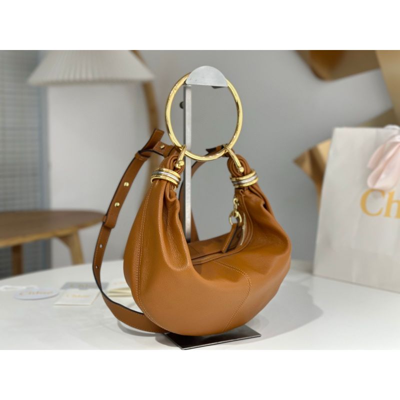 Chloe kleine Bracelet Tasche-Brown