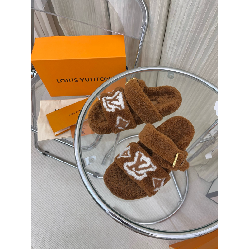 LV Sunset Flat Comfort Mule , Size 35-41