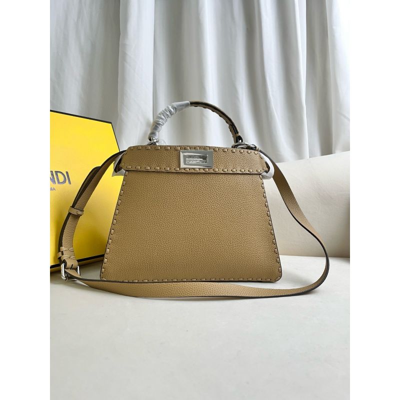 Fendi Peekaboo I Seeu Small Bag -Tan