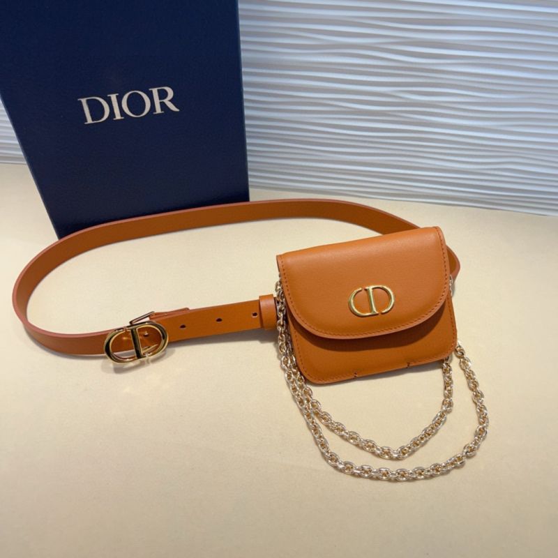 Dior dünner Gürtel 2.0cm mit Tasche 