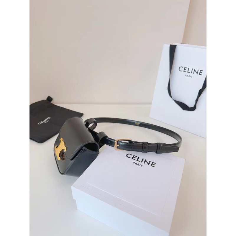 Celine Gürtel Triomphe Mini with Pouch 