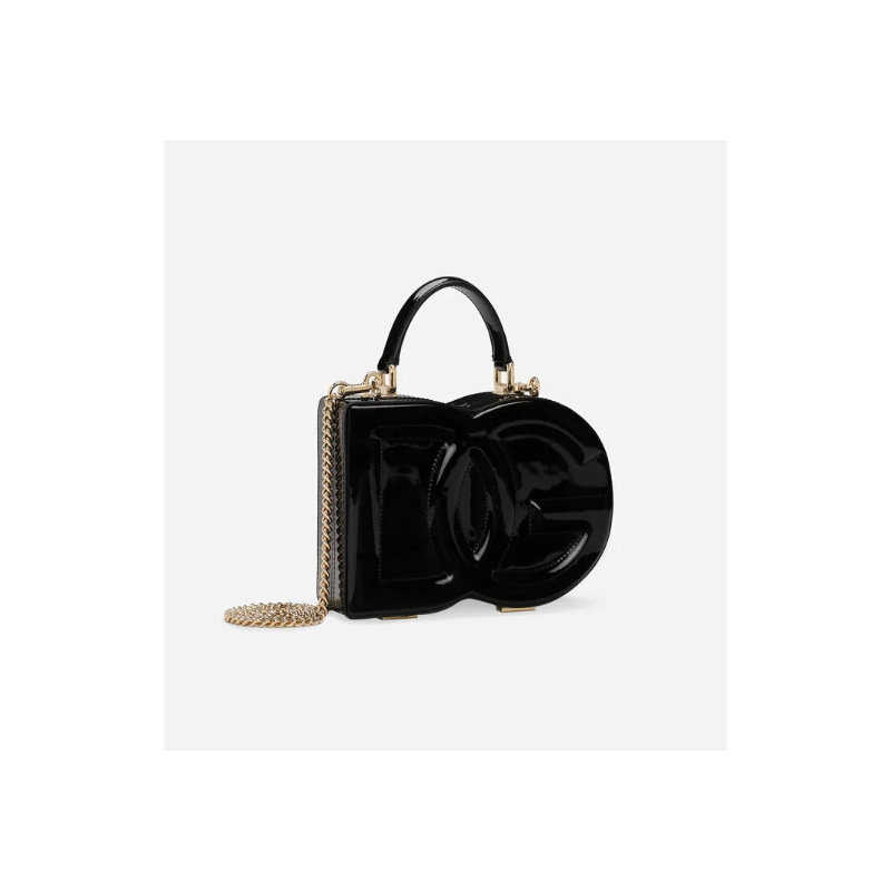 Dolce Gabbana DG logo Box Bag-Black
