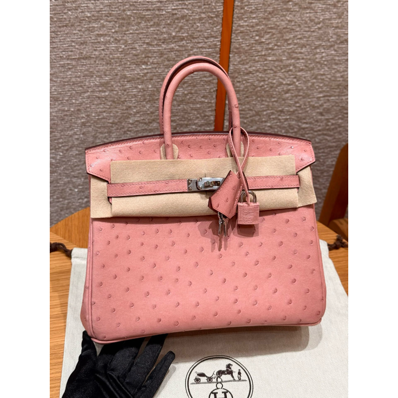Pre-ordered Birkin 25 / 30  in Ostrich Leather-Terre cuite