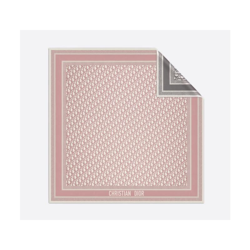 Dior Oblique Diortwin 90 Saquare Scarf