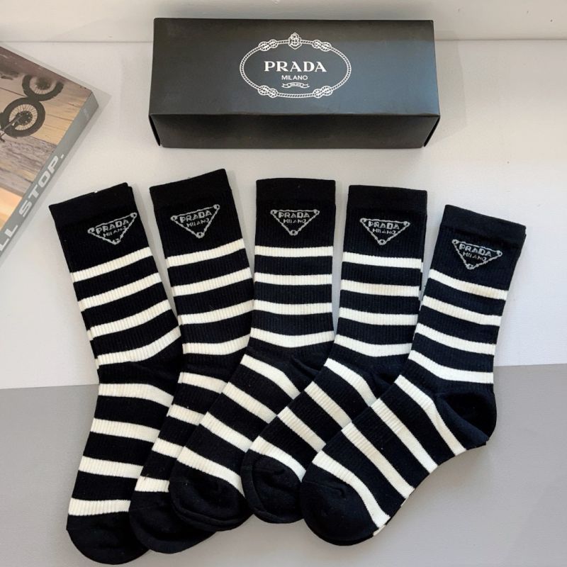Prada socks ( 5 pairs)